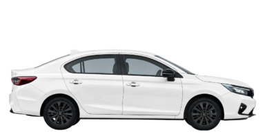 Honda City, side profile