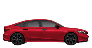 Honda Civic, side profile