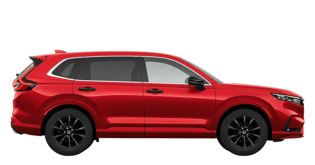 Honda CR-V, side profile