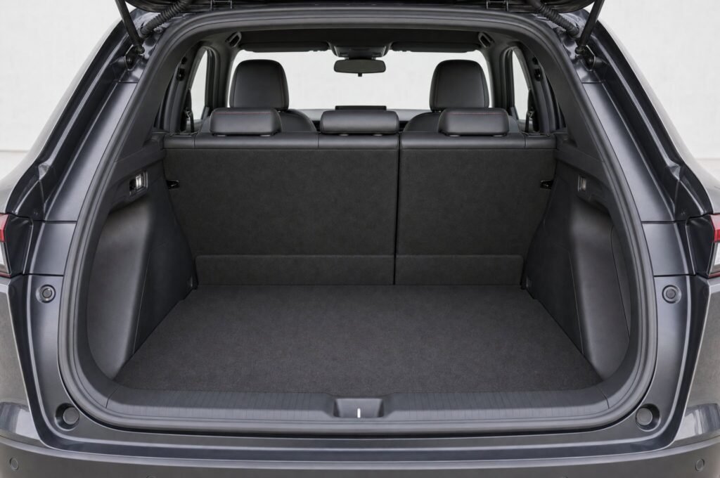 Open boot of the Honda HR-V, showing the luggage compartment