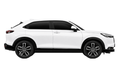 Honda HR-V, side profile