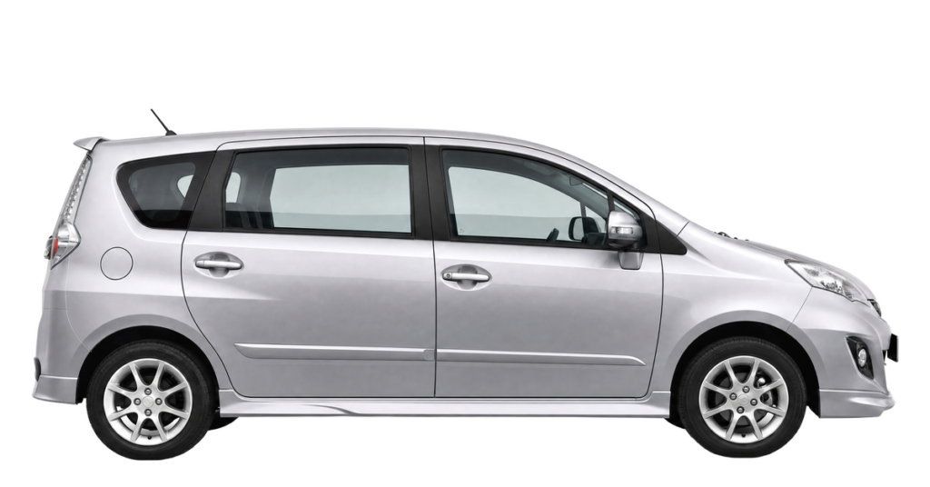 Perodua Alza (SE), side profile