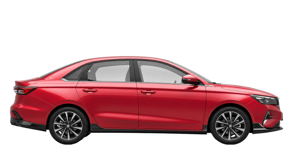 Proton S70, side profile