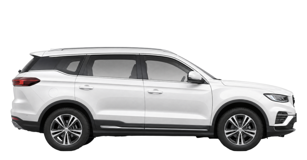 Proton X70, side profile