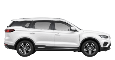 Proton X70, side profile