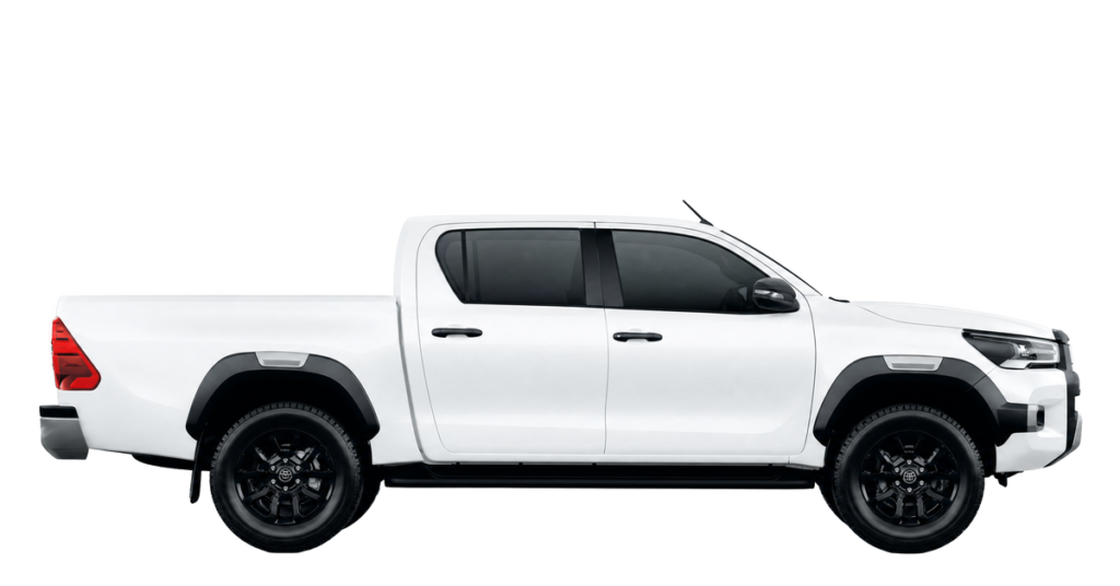Toyota Hilux, side profile