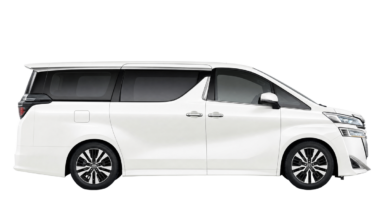 Toyota Vellfire (AGH30), side profile