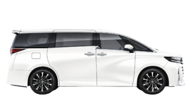 Toyota Vellfire (AGH40), side profile